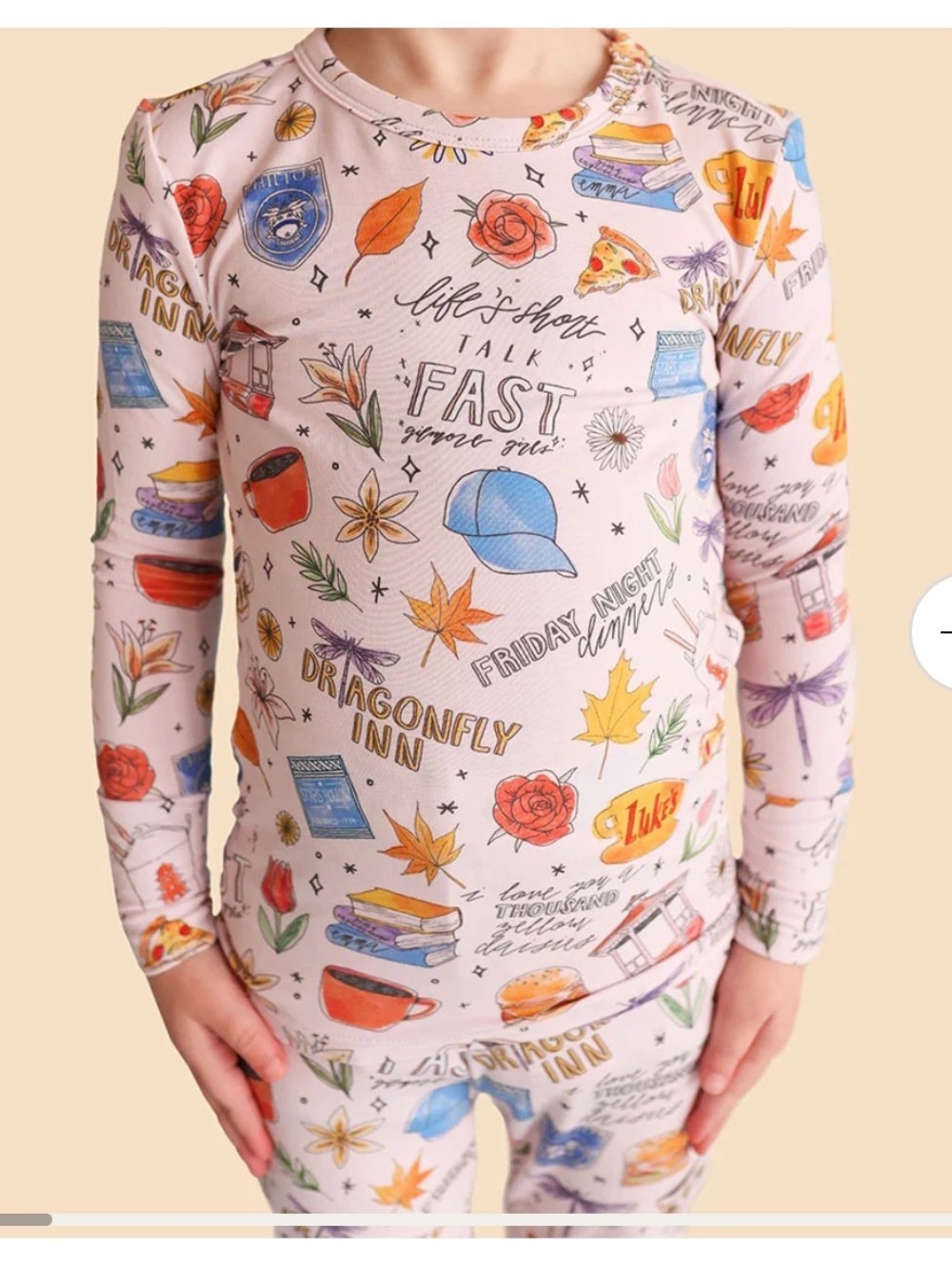 Posh Peanut Gilmore Girls Pajama Set